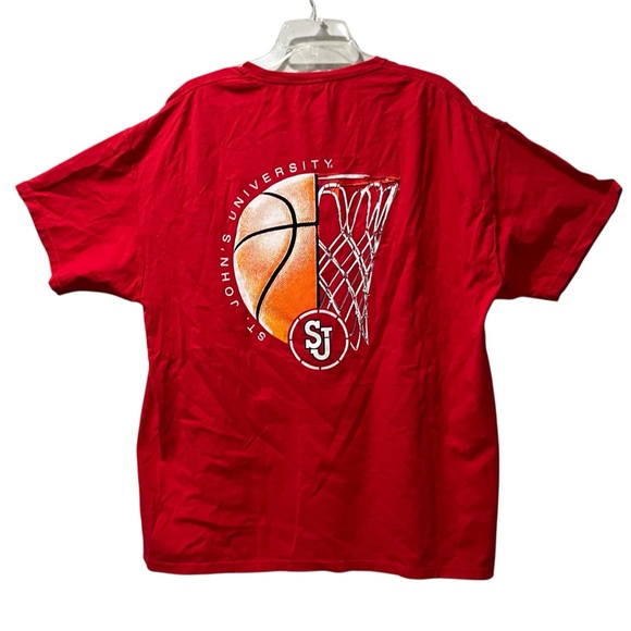 St.. John’s red storm University Short Sleeve T-shirt Size XL Basketball - Picture 1 of 5
